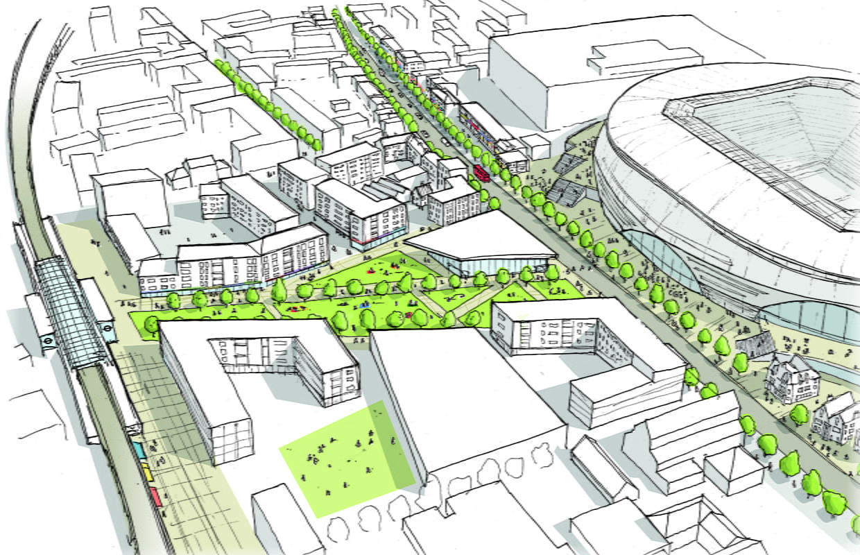 Urban plan Thailand Admin Roads
