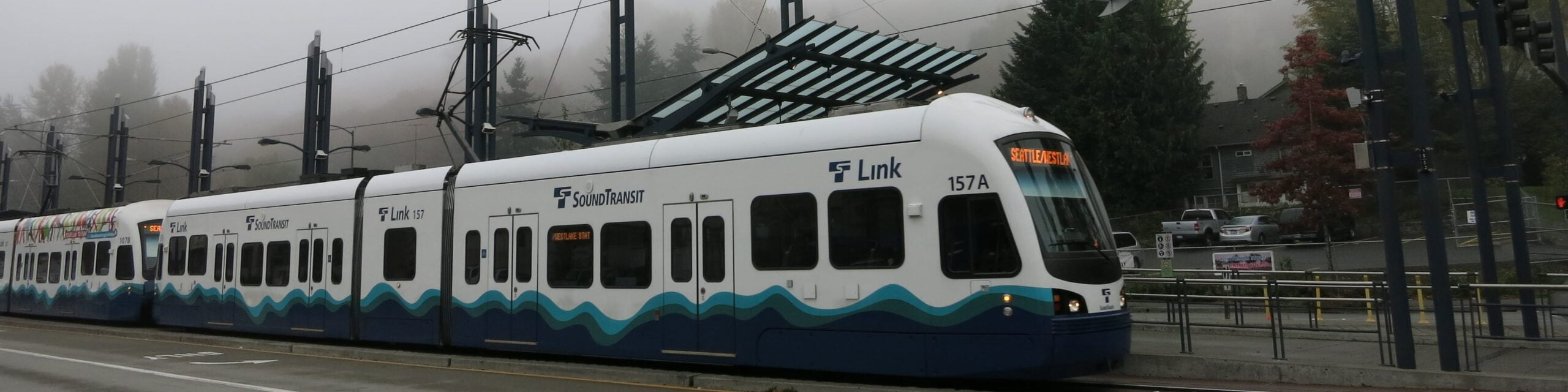 Photo of Sound Transit LRT.