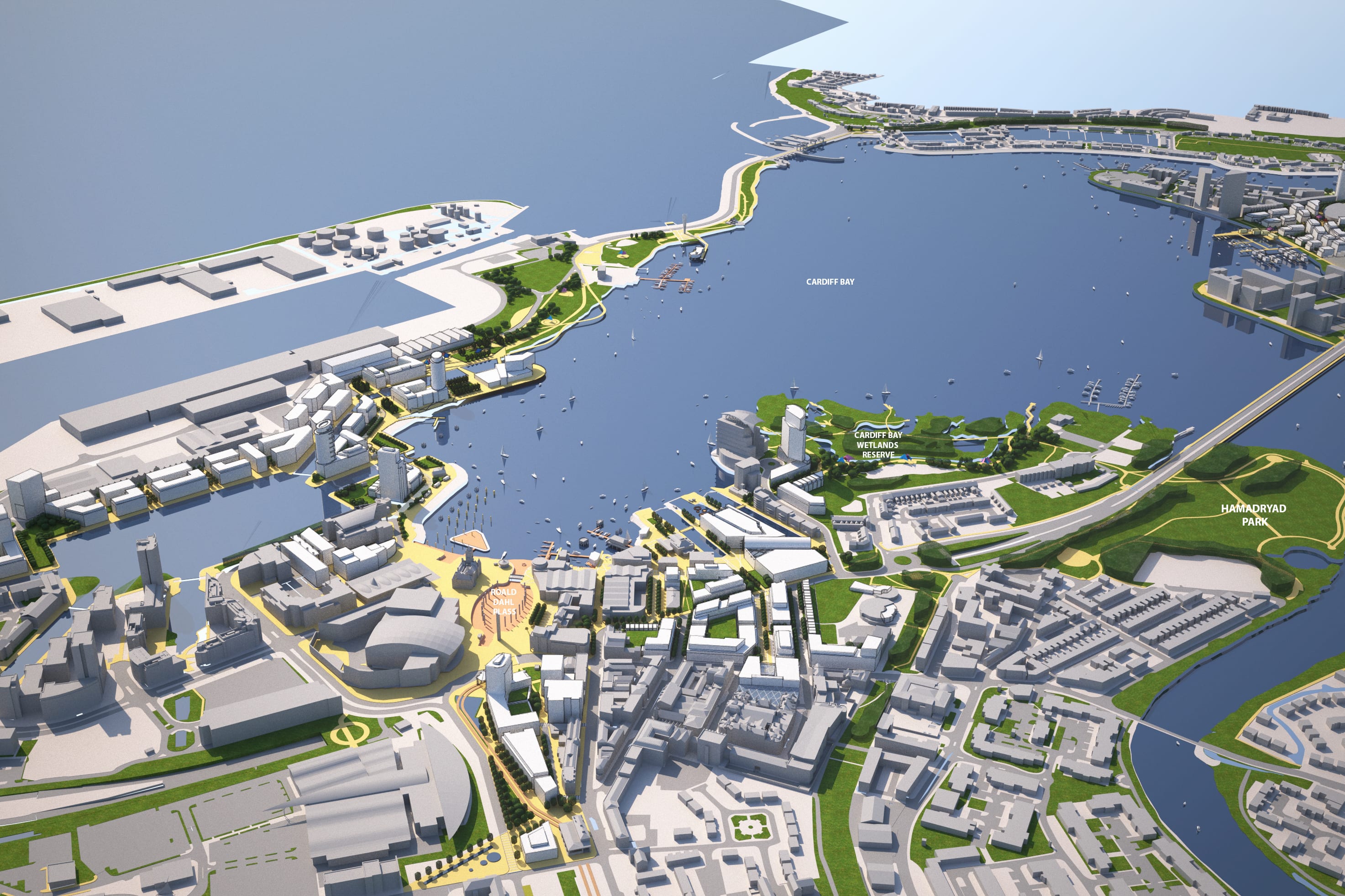 Cardiff Bay Waterfront Master Plan Urban Strategies