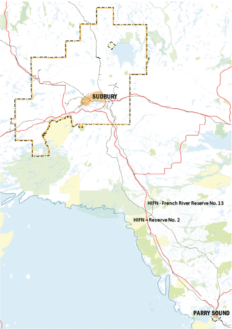 Sudbury context map