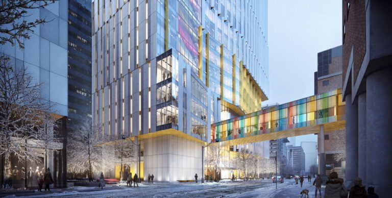 SickKids Patient Support Centre rendering.