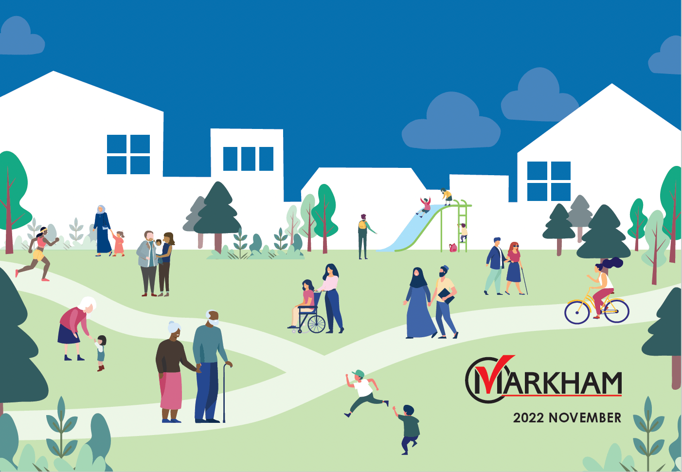 Markham Age Friendly Design Guidelines back cover page.