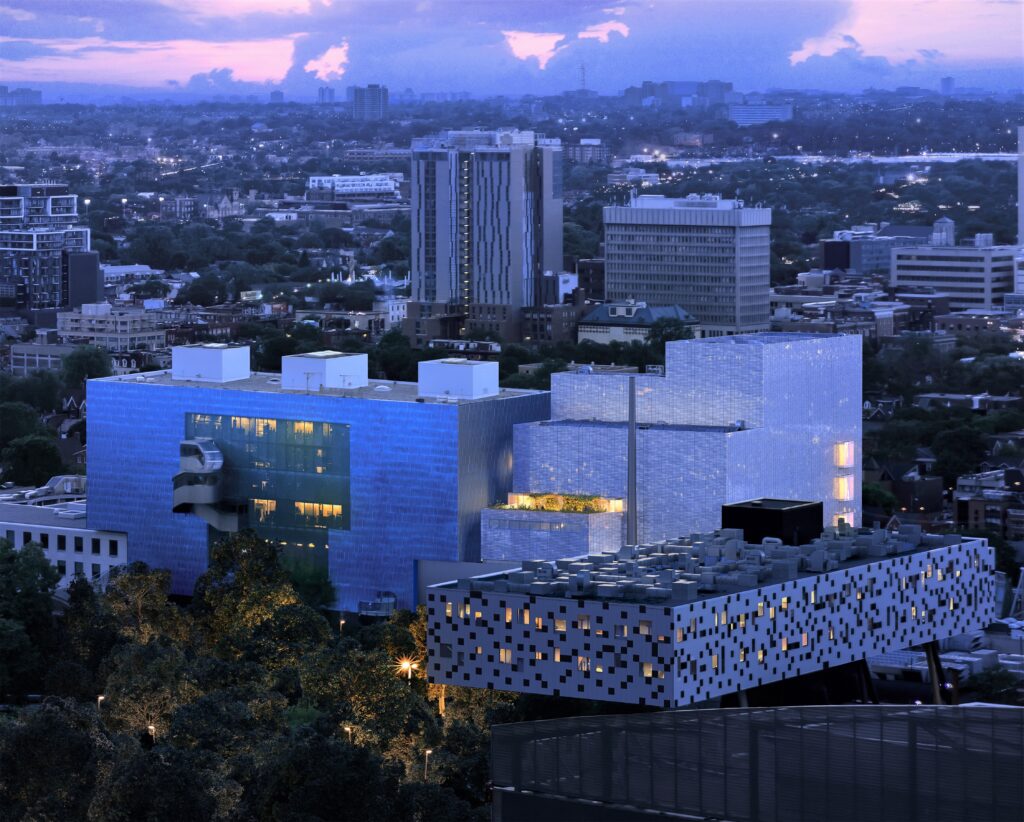 Rendering of the Art Gallery of Ontario