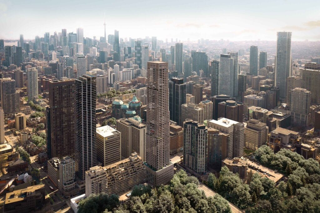 Rendering of proposed high rise