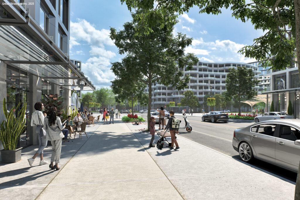 street level view of 150 Steeles Milton