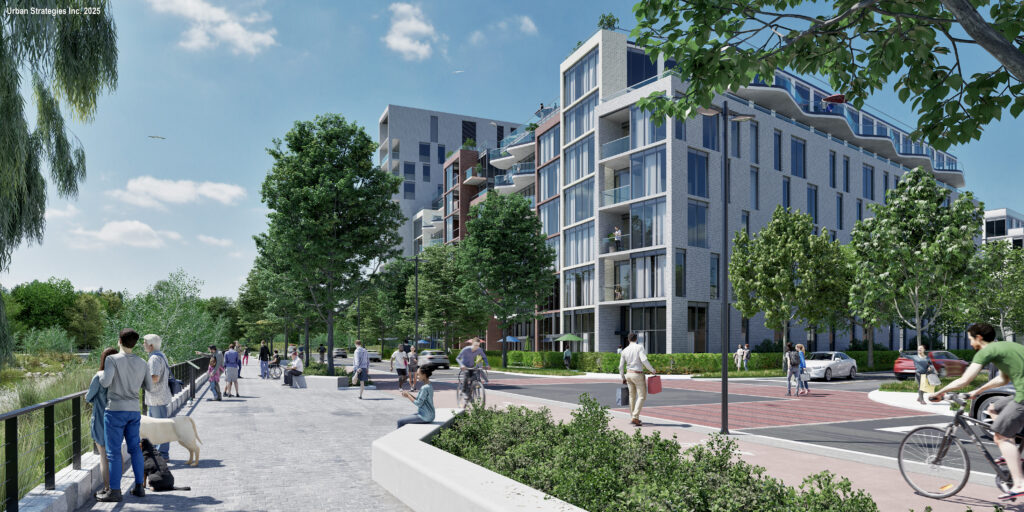 street level view of 150 Steeles Milton