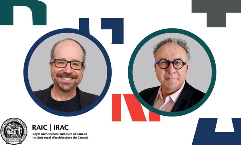 graphic of RAIC fellows, Eric and Michel